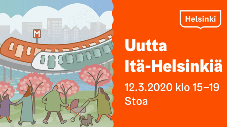 Uutta Itä-Helsinkiä -tapahtuman mainos
